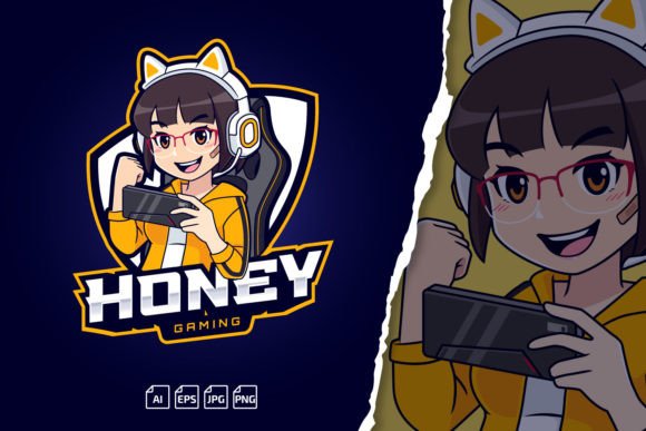 Bringing Your Gaming Identity to Life with a Honey Esport Mascot Logo