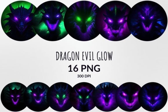 Evaluating the Dragon Evil Glow Sublimation Bundle Pack for Dark Fantasy Projects
