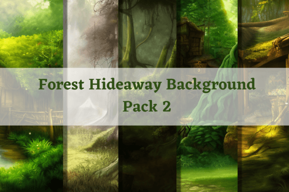 Fantasy Background Forest Hideaway Pack: A Resource Overview