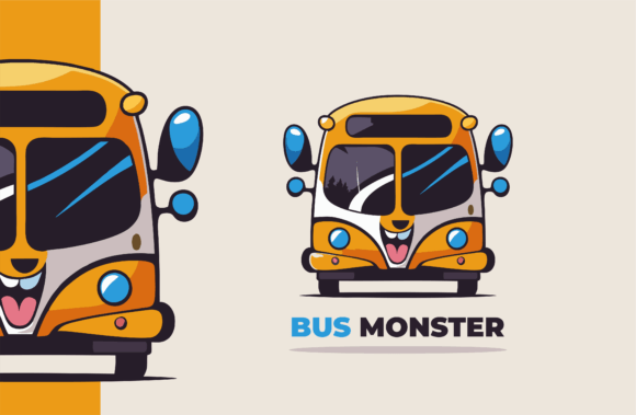 The Bus Tour Cute Mascot Logo Template: A Professional Evaluation of a Versatile Graphic Asset