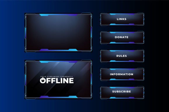 The Modern Streaming Screen Panel: Digital Graphics Elevating Digital Experience