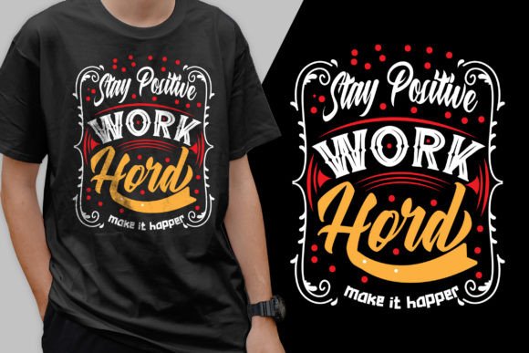 The Power of Trendy Typography T-shirt Vector Art