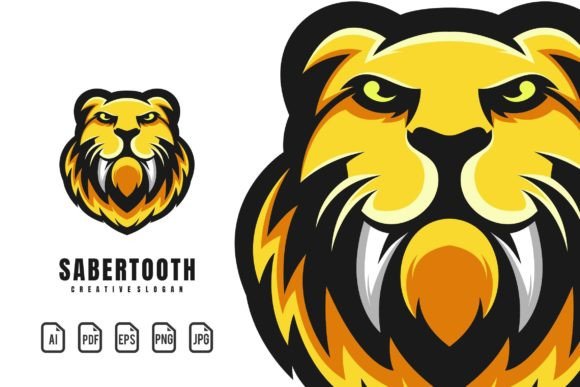 The Sabertooth Mascot Logo: A Versatile Digital Asset for Modern Creators