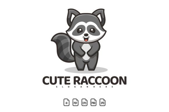 The Standing Cute Raccoon: Your Ultimate Vector Logo Template Explained