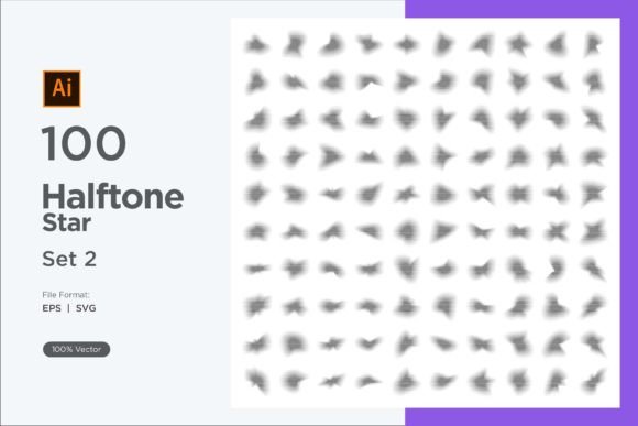 The Stars Shape Halftone Background 100-2: A Practical Asset for Modern Creative Workflows