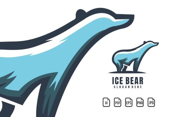 What the Ice Bear Mascot Logo Template Offers for Practical Branding Work